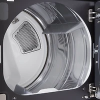 7.3 Cu. Ft. Matte Black Top Load High Efficiency Smart Electric Dryer