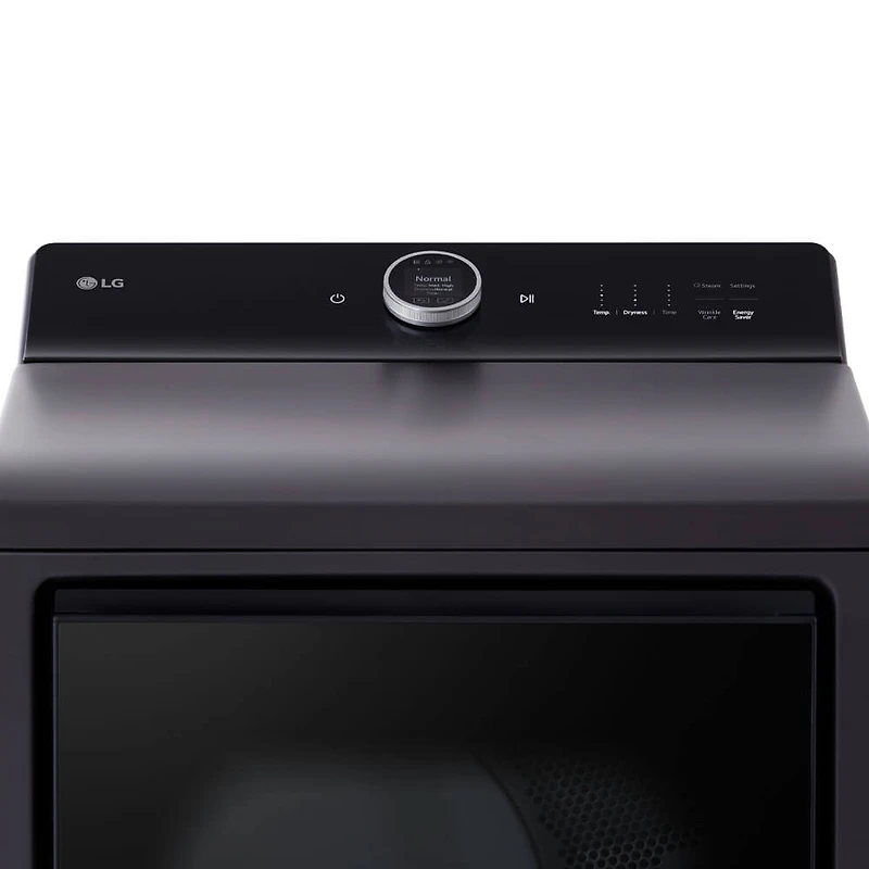 7.3 Cu. Ft. Matte Black Top Load High Efficiency Smart Electric Dryer