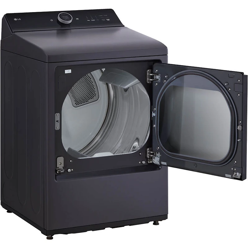 7.3 Cu. Ft. Matte Black Top Load High Efficiency Smart Electric Dryer