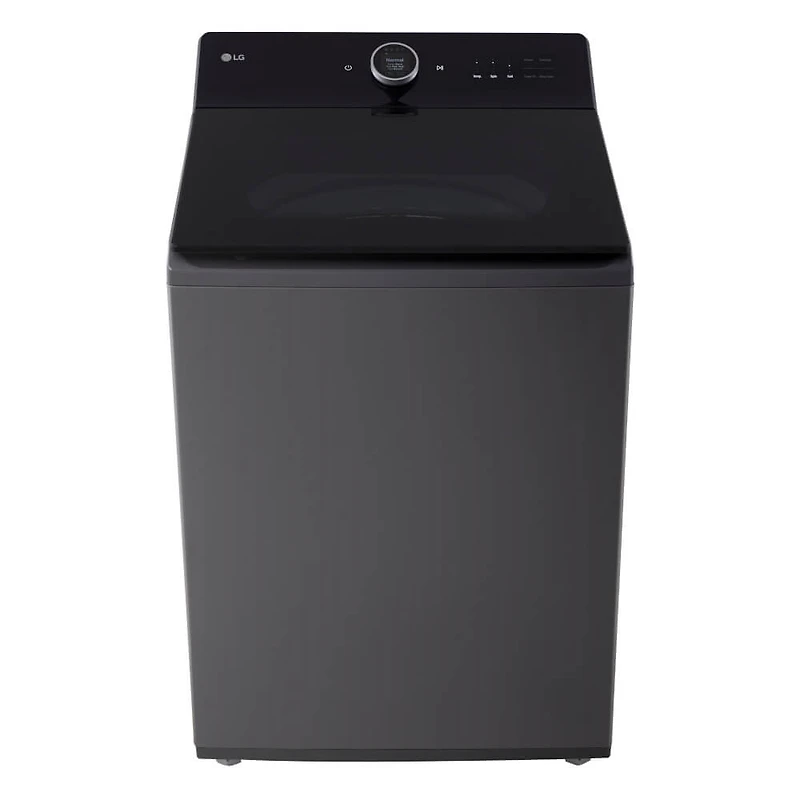 5.5 Cu. Ft. Matte Black Mega Capacity Smart Top Load High-Efficiency Washer with Built-In Faucet