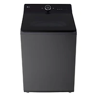 5.5 Cu. Ft. Matte Black Mega Capacity Smart Top Load High-Efficiency Washer with Built-In Faucet
