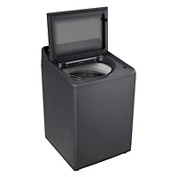 5.5 Cu. Ft. Matte Black Mega Capacity Smart Top Load High-Efficiency Washer with Built-In Faucet