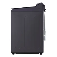 5.5 Cu. Ft. Matte Black Mega Capacity Smart Top Load High-Efficiency Washer with Built-In Faucet