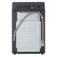 5.5 Cu. Ft. Matte Black Mega Capacity Smart Top Load High-Efficiency Washer with Built-In Faucet