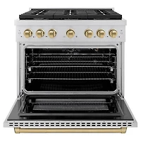 5.2 Cu. Ft. Stainless Freestanding Gas Range