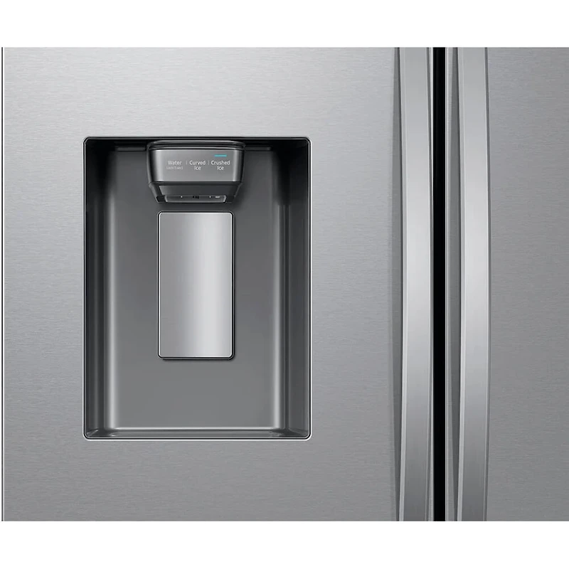 25 Cu. Ft. Stainless Counter-Depth 3-Door French Door Refrigerator