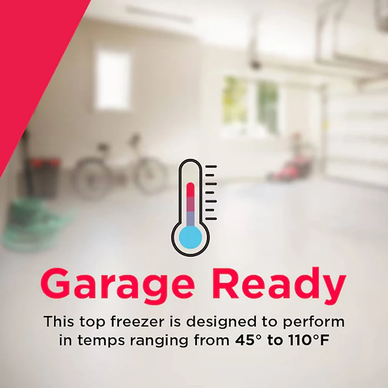 17.6 Cu. Ft. Black Top Freezer Refrigerator