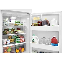 17.6 Cu. Ft. White Top Freezer Refrigerator