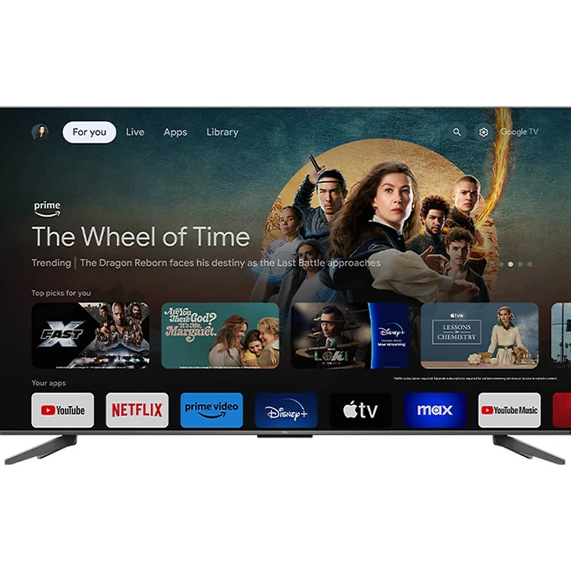 inch Q Class QLED 4k UHD HDR Smart Google TV