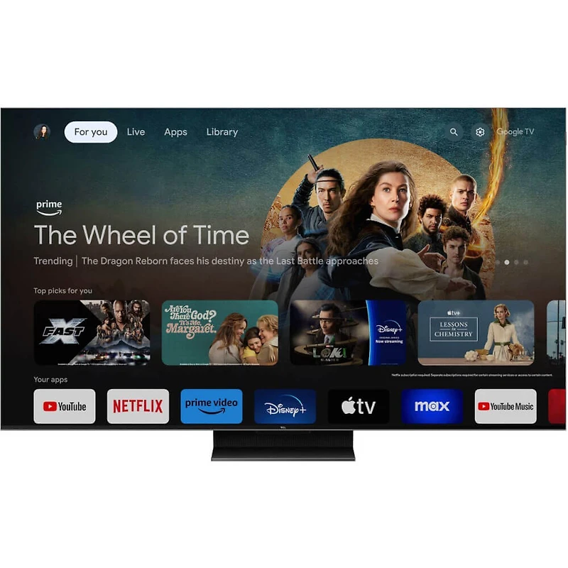 65 inch QM7 Q-Class LED 4K UHD HDR Smart Google TV inchOPEN BOX inch