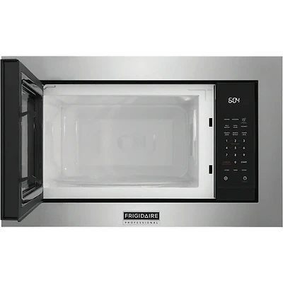 2.2 Cu. Ft. Stainless Built-In Microwave with 30 inch Trim Kit