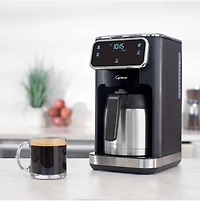 10-Cup Touchscreen Coffee Maker with Thermal Carafe - Black