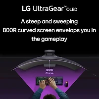 34 inch UltraGear OLED WQHD HDR Curved Gaming Monitor w/ G-Sync