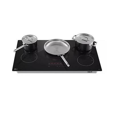 36 inch 5 Burner Black Electric Induction Smart Cooktop