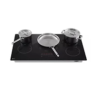 36 inch 5 Burner Black Electric Induction Smart Cooktop