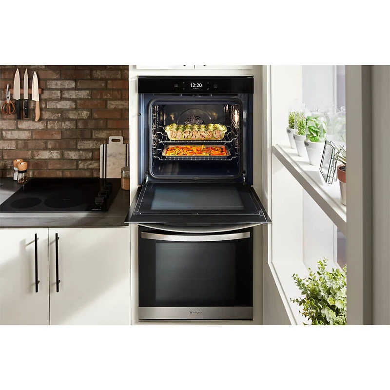 24 inch Stainless Smart Convection Double Wall Oven