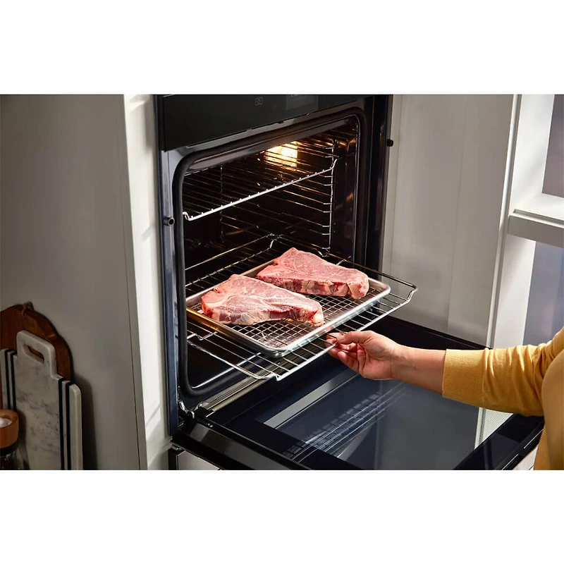 24 inch Stainless Smart Convection Double Wall Oven