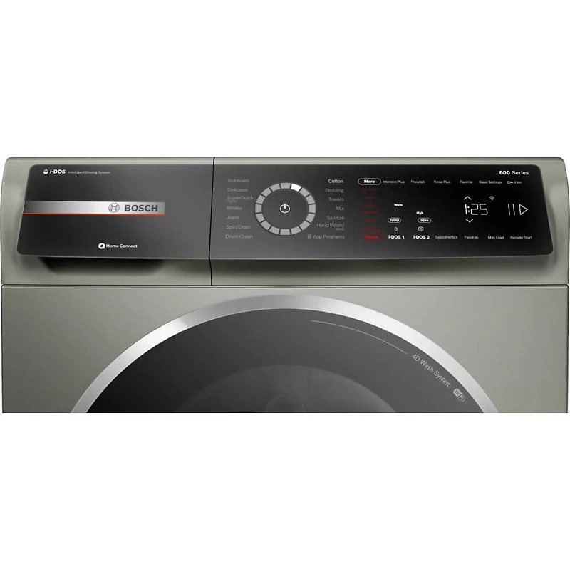 2.4 Cu. Ft. Gray Front Load Washer