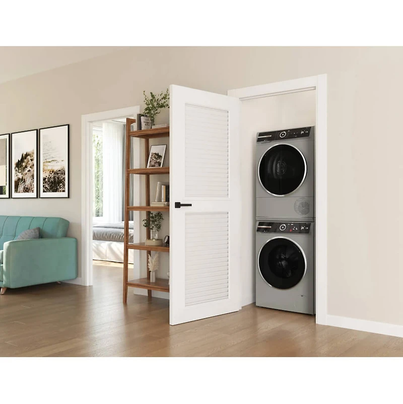 2.4 Cu. Ft. Gray Front Load Washer