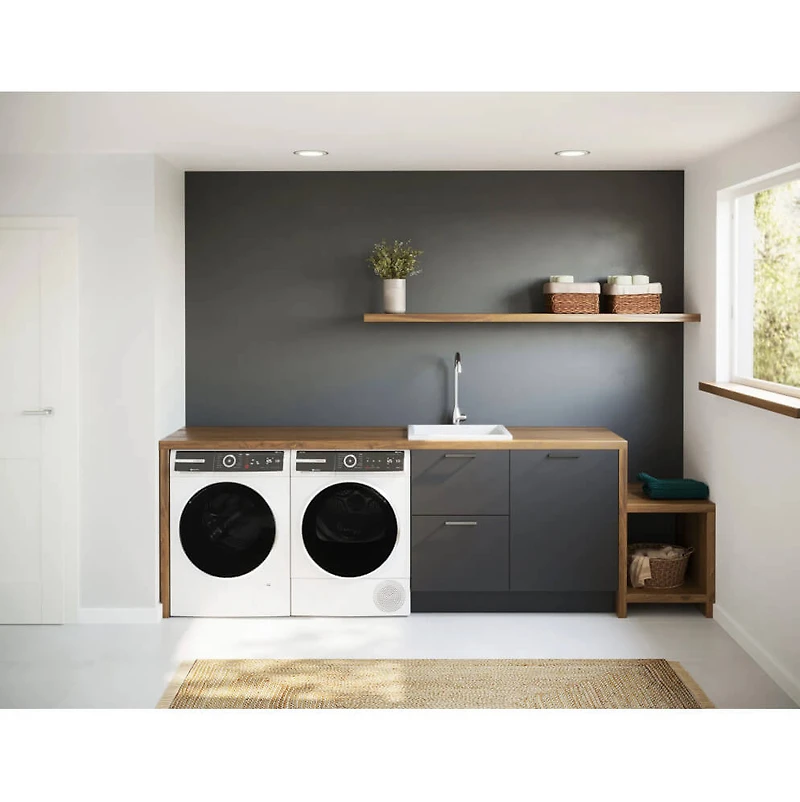 4 Cu. Ft. White Front Load Heat Pump Dryer