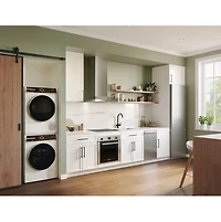 4 Cu. Ft. White Front Load Heat Pump Dryer