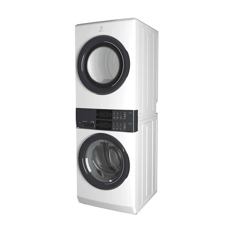 4.4/8 Cu. Ft. White Gas Laundry Center