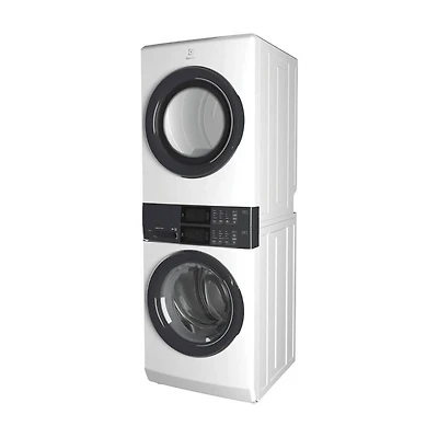 4.4/8 Cu. Ft. White Gas Laundry Center