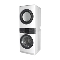 4.4/8 Cu. Ft. White Gas Laundry Center