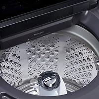 5.3 Cu. Ft. Matte Black Top Load High Efficiency Smart Washer