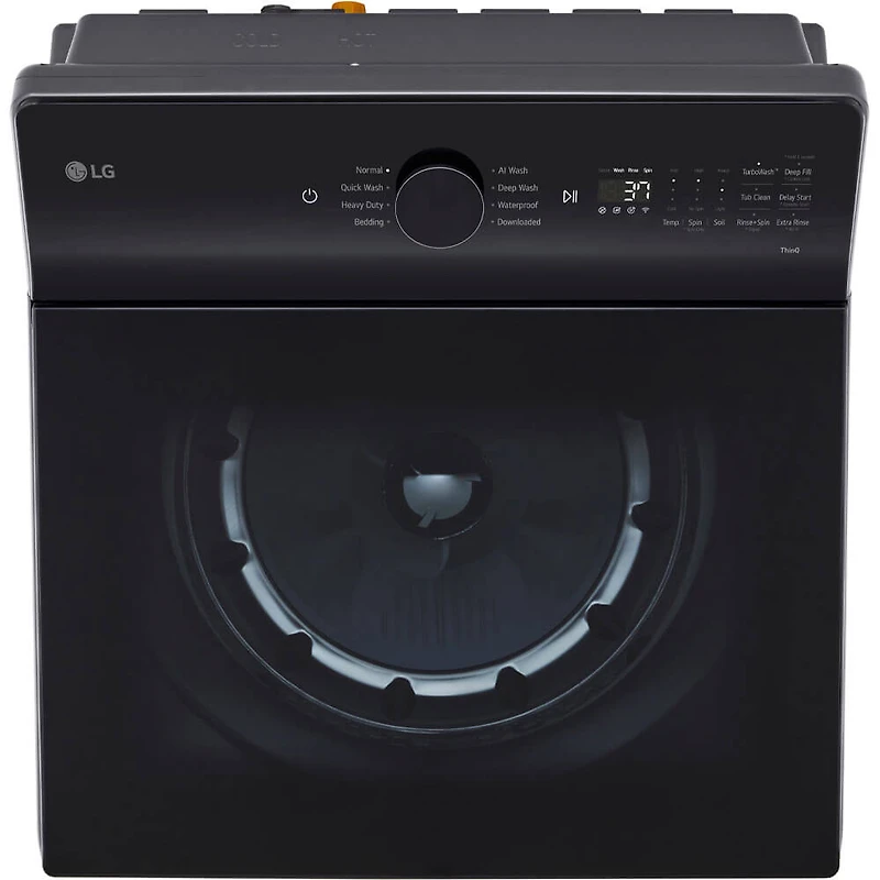 5.3 Cu. Ft. Matte Black Top Load High Efficiency Smart Washer