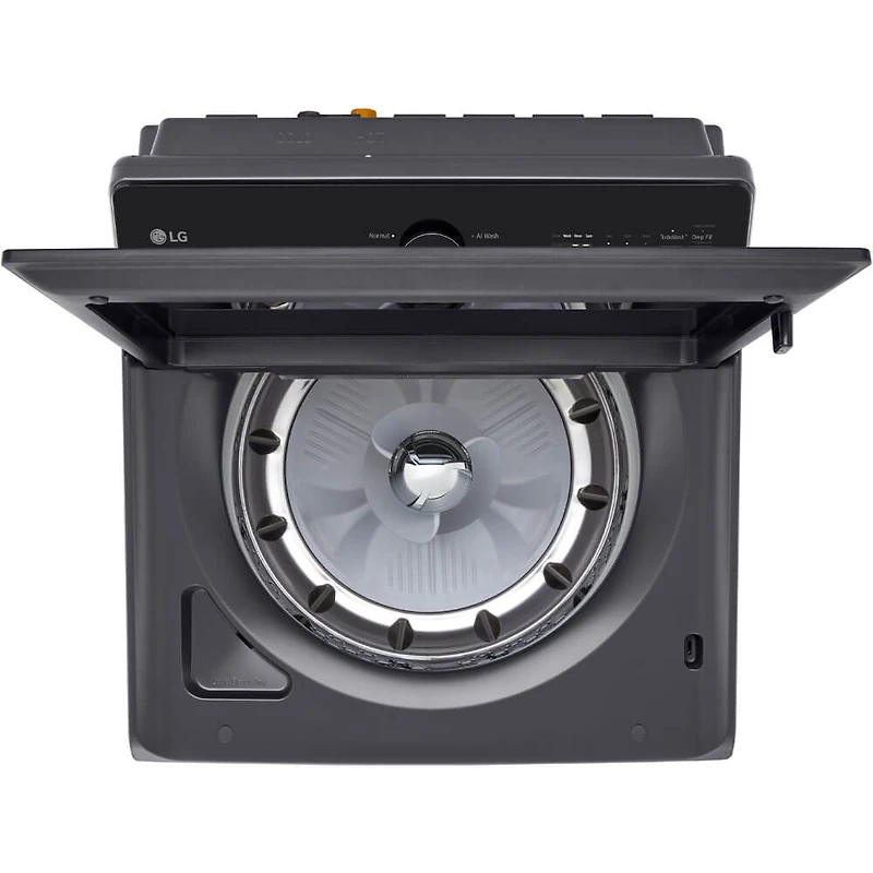 5.3 Cu. Ft. Matte Black Top Load High Efficiency Smart Washer
