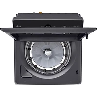 5.3 Cu. Ft. Matte Black Top Load High Efficiency Smart Washer