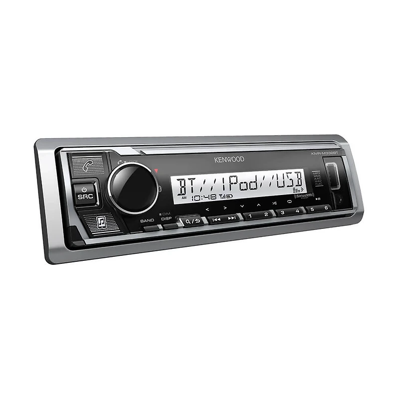 Digital Media Receiver with 6 1/2 inch Marine Speakers