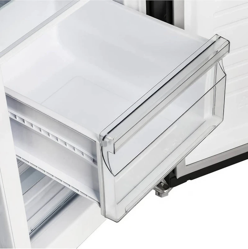 15.62 Cu. Ft. Black 2-Door Side-by-Side Refrigerator