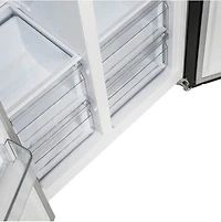 15.62 Cu. Ft. Black 2-Door Side-by-Side Refrigerator