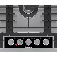 30 inch Stainless Steel 5 Burner Gas Cooktop