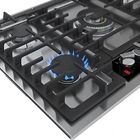 30 inch Stainless Steel 5 Burner Gas Cooktop