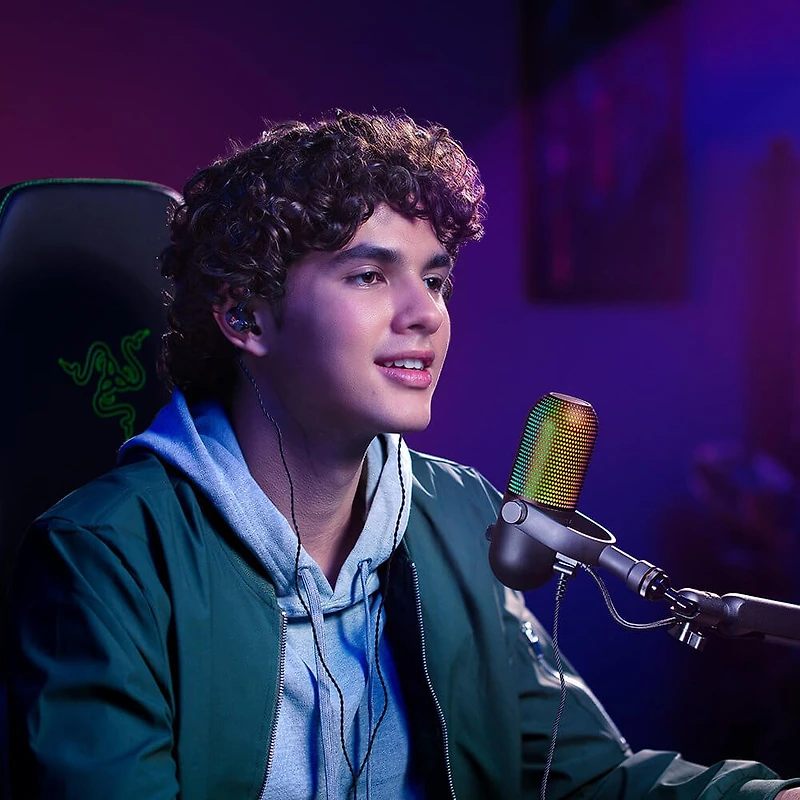 Seiren V3 Chroma Microphone - Black