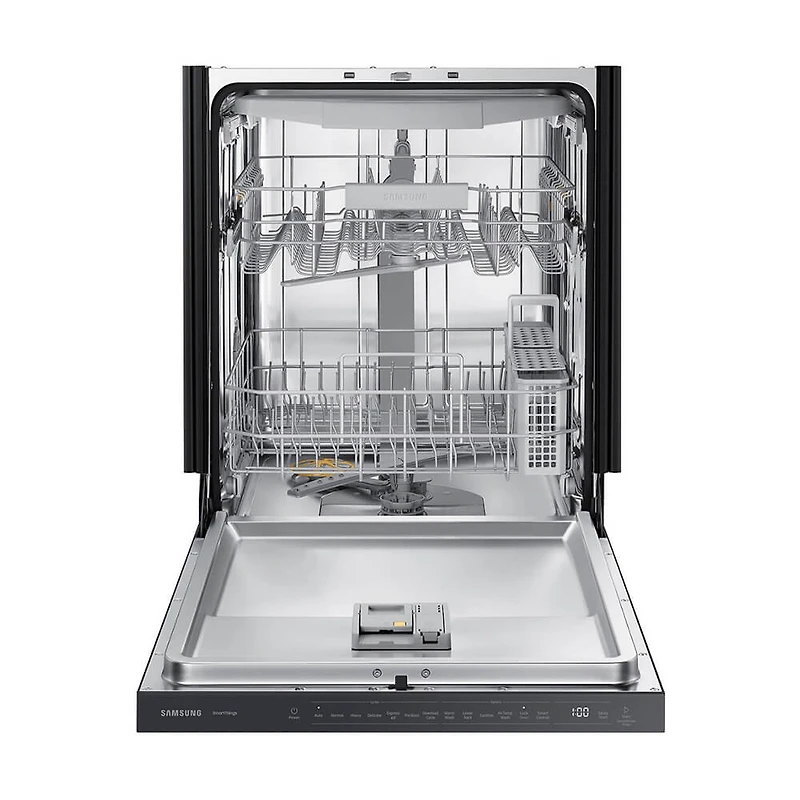 46 dBA Black Top Control Built-In Dishwasher