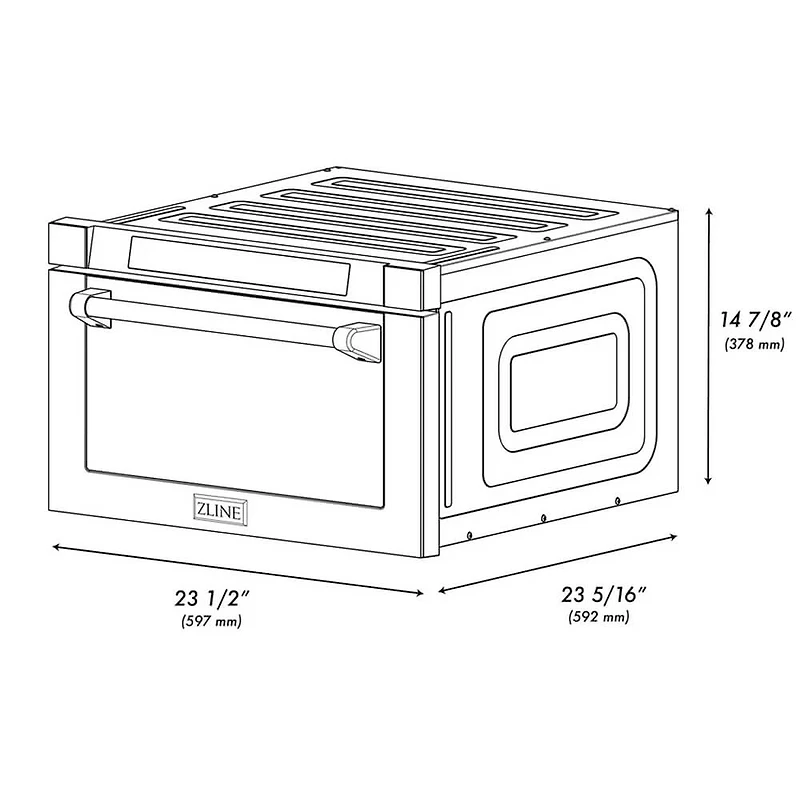 1.2 Cu. Ft. Autograph Edition Stainless Built-In Microwave