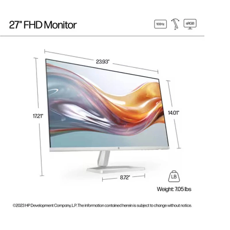 27 inch Series 5 IPS FHD 100Hz Monitor