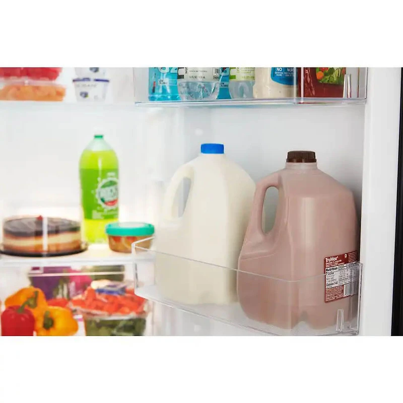 25 Cu. Ft. Black Side-by-Side Refrigerator