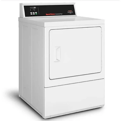 7 Cu. Ft. White Front Load Commercial Dryer