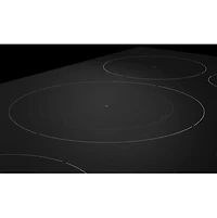 36 inch Black 5 Burner Built-In Electric Induction Cooktop