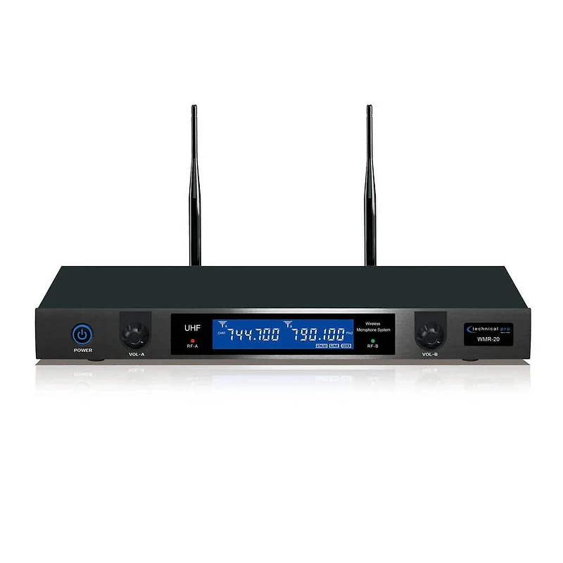 Pro UHF Dual Wireless Microphone System