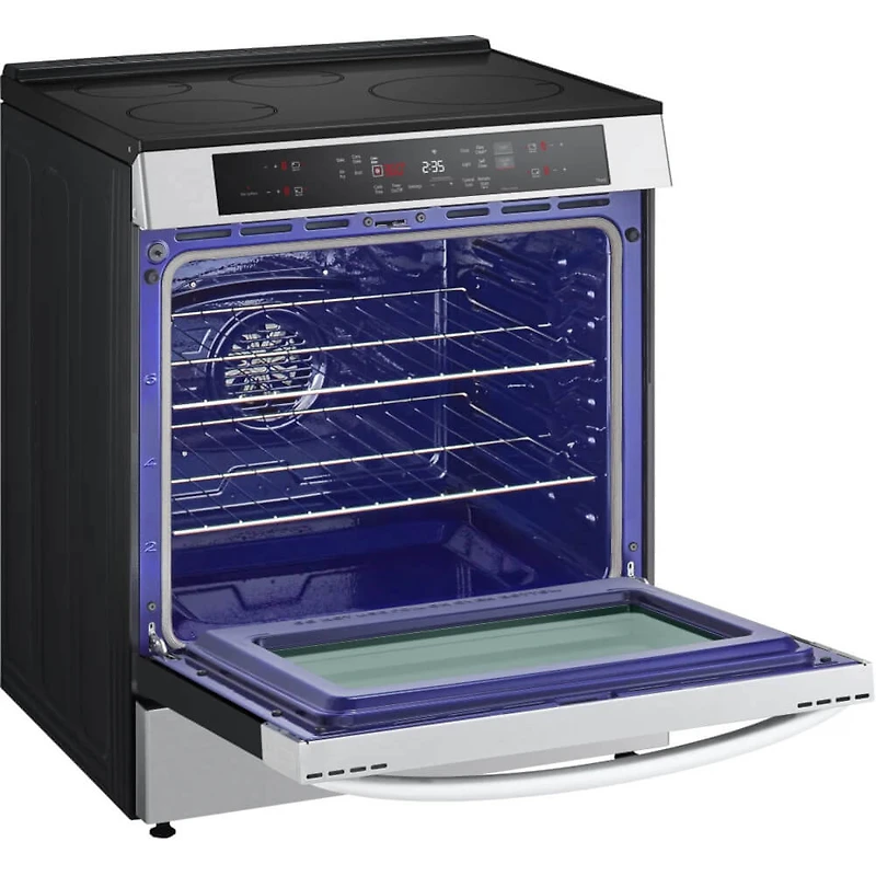 6.3 Cu. Ft. Stainless Slide-In Smoothtop Electric Range