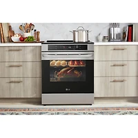 6.3 Cu. Ft. Stainless Slide-In Smoothtop Electric Range