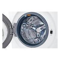 Single Unit High-Efficiency Front Load White Smart WashTower 