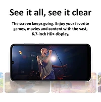 Galaxy AO5 64GB Unlocked Smart Phone - Black - OPEN BOX