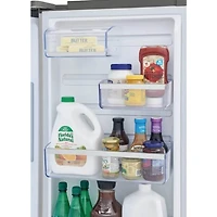 21.5 Cu. Ft. Stainless 4-Door French Door Counter Depth Refrigerator
